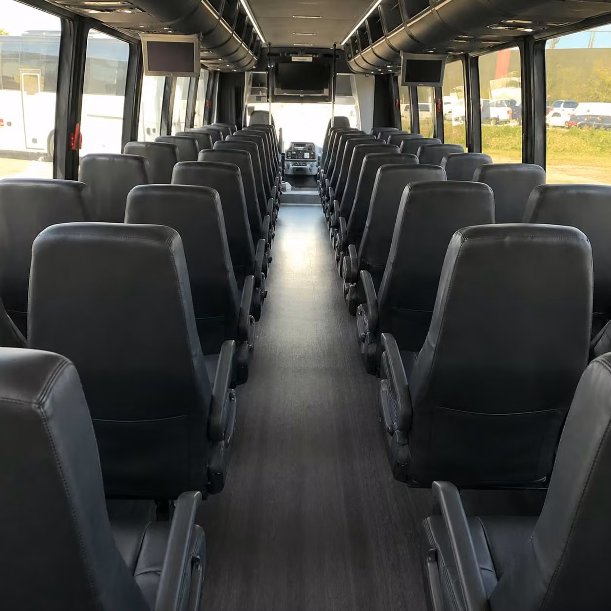 30 passenger minibus interior