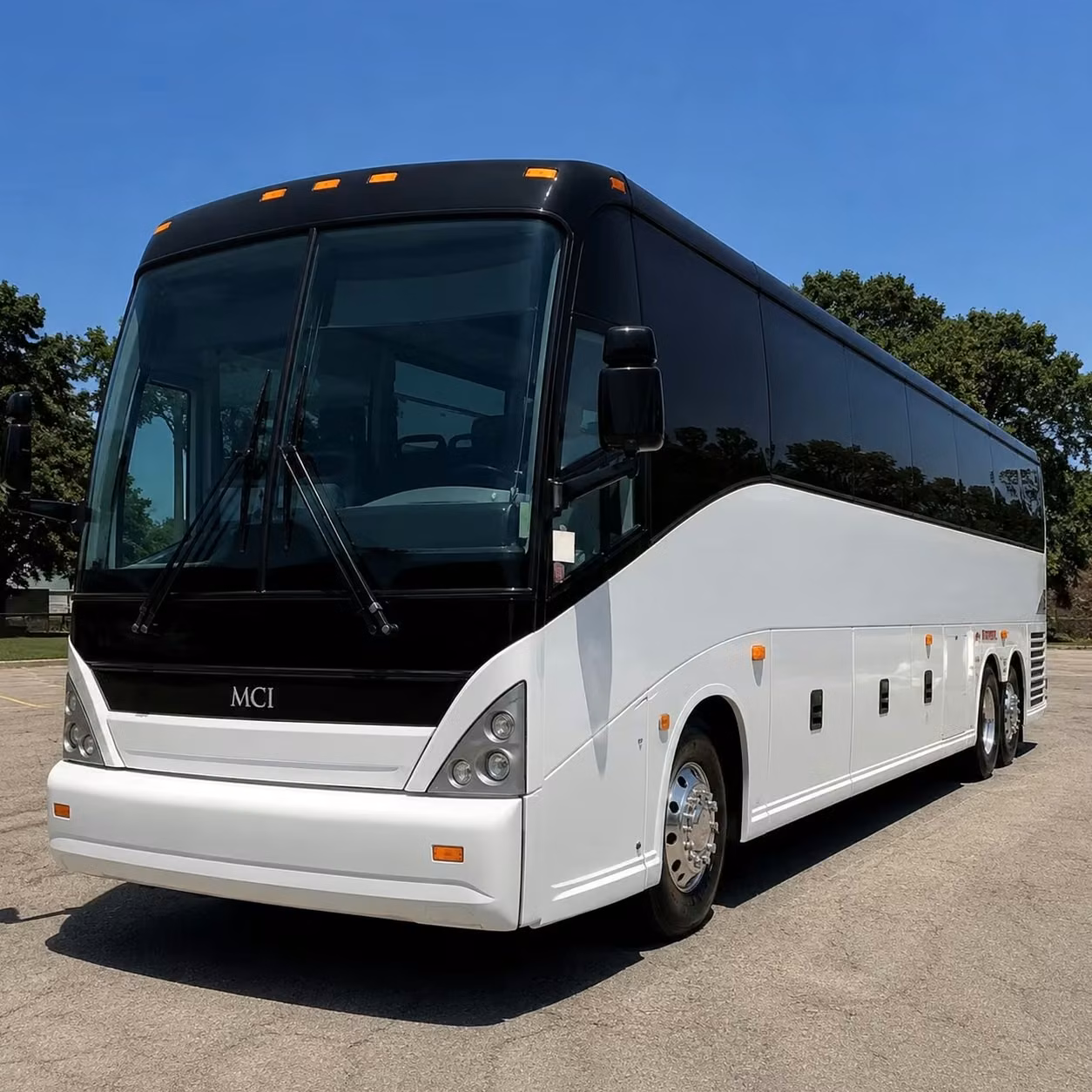 glendale charter bus rental exterior