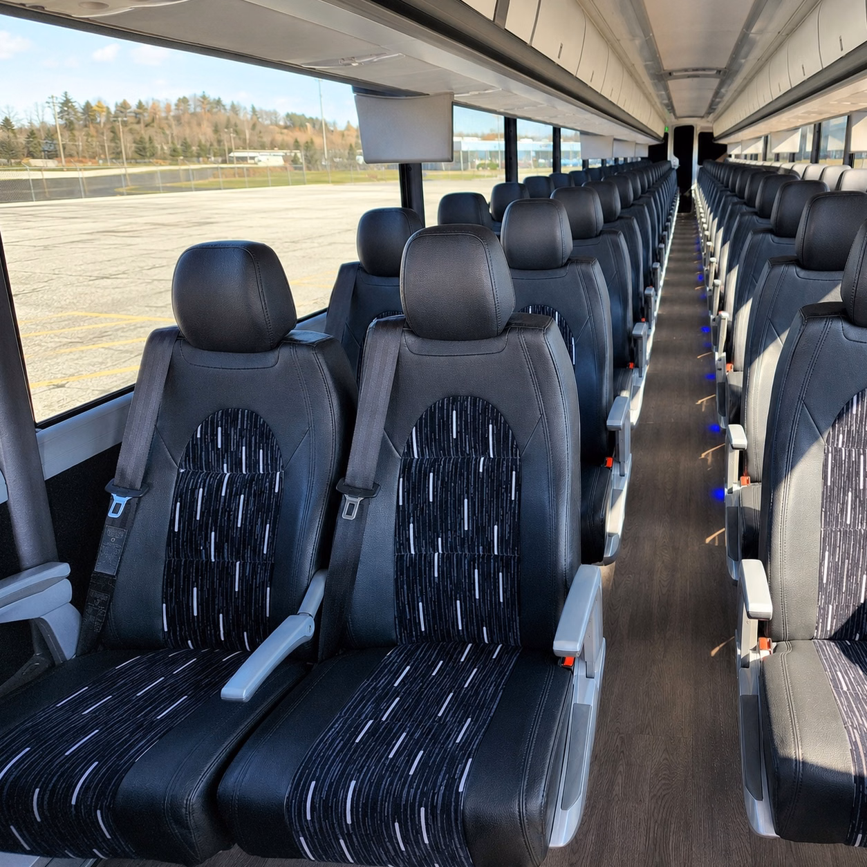 how bus type changes charter bus prices in glendale california
