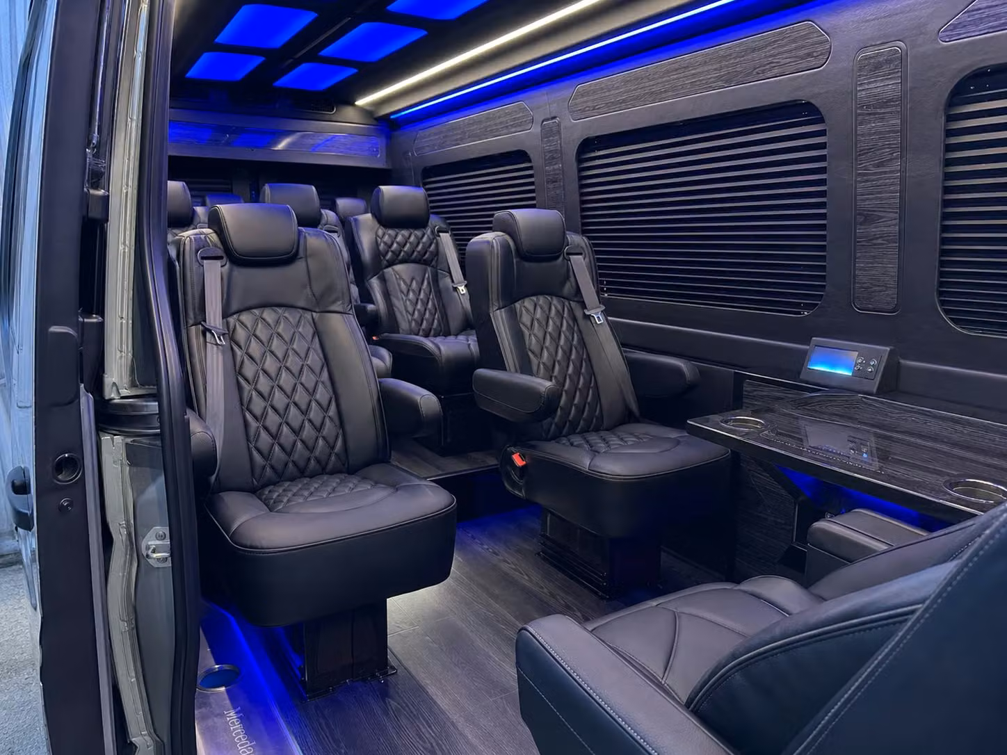 sprinter van transportation for groups and events across glendale